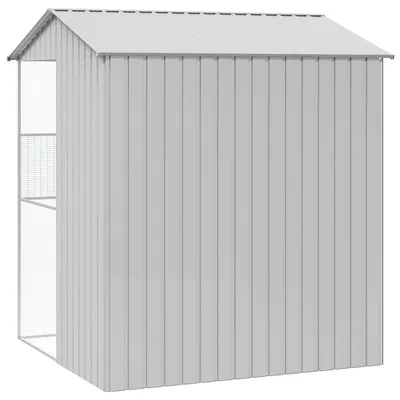 vidaXL Enclos pour oiseaux Acier