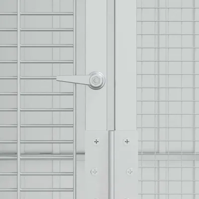 vidaXL Aviary pour oiseaux Acier