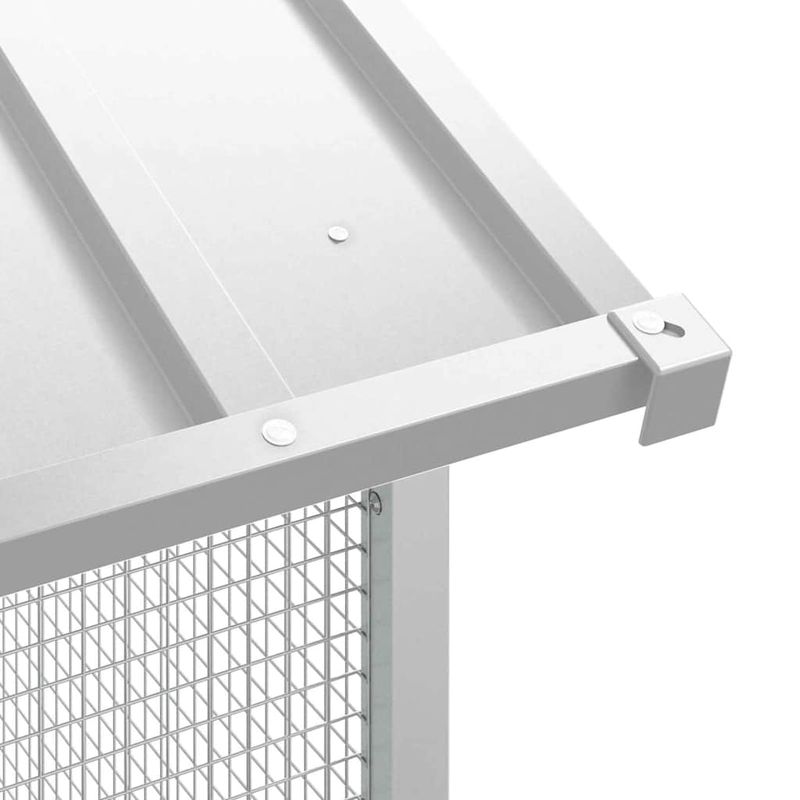 vidaXL Aviary pour oiseaux Acier
