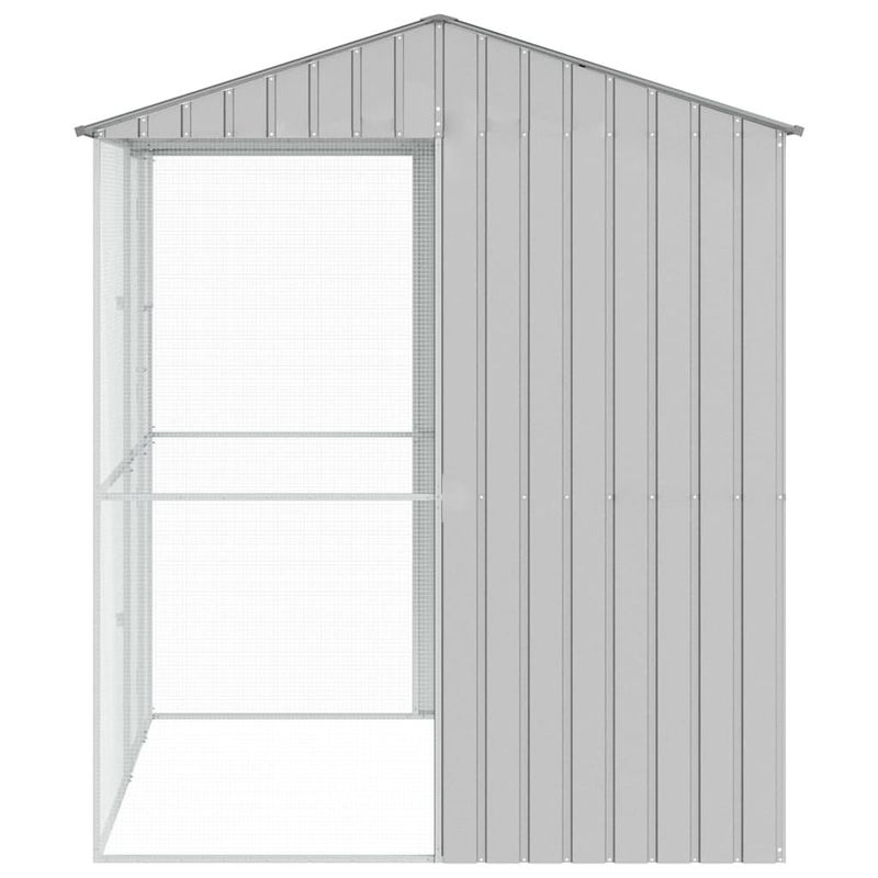 vidaXL Aviary pour oiseaux Acier