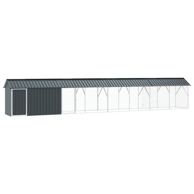 vidaXL Cage pour oiseaux extérieure Acier