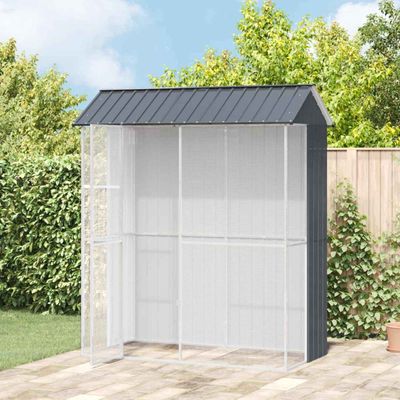 vidaXL Enclos pour oiseaux Acier