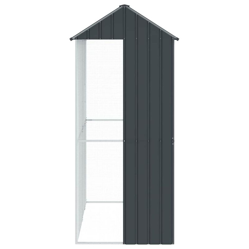 vidaXL Aviary pour oiseaux Acier