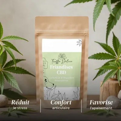 TRUFFE DÉLICE Friandises CBD chien TRUFFE DÉLICE Friandises CBD chien