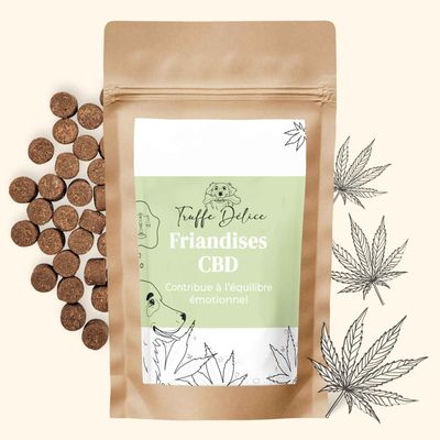 TRUFFE DÉLICE Friandises CBD chien
