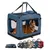 lionto faltbare Hundetransportbox aus robustem Stoff für Auto und Reisen lionto faltbare Hundetransportbox aus robustem Stoff für Auto und Reisen