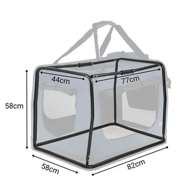 lionto transport chien pliable auto voyage tissu robuste noir lionto transport chien pliable auto voyage tissu robuste noir