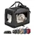lionto faltbare Hundetransportbox aus robustem Stoff für Auto und Reisen lionto faltbare Hundetransportbox aus robustem Stoff für Auto und Reisen