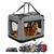 lionto faltbare Hundetransportbox aus robustem Stoff für Auto und Reisen lionto faltbare Hundetransportbox aus robustem Stoff für Auto und Reisen