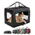 lionto faltbare Hundetransportbox aus robustem Stoff für Auto und Reisen lionto faltbare Hundetransportbox aus robustem Stoff für Auto und Reisen
