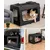 lionto faltbare Hundetransportbox aus robustem Stoff für Auto und Reisen lionto faltbare Hundetransportbox aus robustem Stoff für Auto und Reisen
