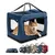 lionto faltbare Hundetransportbox aus robustem Stoff für Auto und Reisen lionto faltbare Hundetransportbox aus robustem Stoff für Auto und Reisen