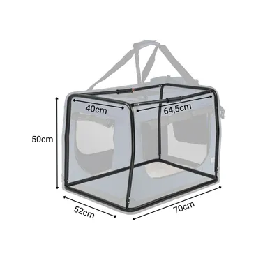 lionto caisse de transport chien pliable, tissu robuste, voyage lionto caisse de transport chien pliable, tissu robuste, voyage
