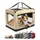 90x61x65 cm XXL bis 22 kg / beige