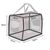 lionto transport chien pliable auto voyage tissu robuste noir