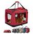 82x58x58 cm XL bis 18 kg / dunkelrot