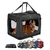 lionto faltbare Hundetransportbox aus robustem Stoff für Auto und Reisen lionto faltbare Hundetransportbox aus robustem Stoff für Auto und Reisen