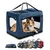 lionto faltbare Hundetransportbox aus robustem Stoff für Auto und Reisen lionto faltbare Hundetransportbox aus robustem Stoff für Auto und Reisen