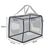 lionto transport chien pliable auto voyage tissu robuste noir