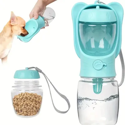 IntiMeg Botella de agua portátil para perros