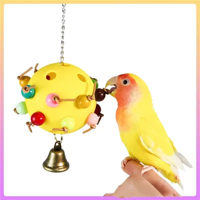 IntiMeg Juguetes masticables para loros