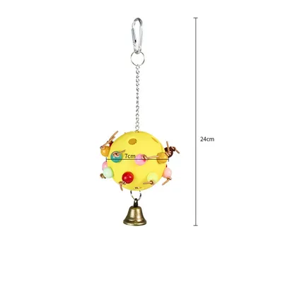 IntiMeg Jouets à mâcher pour perroquets