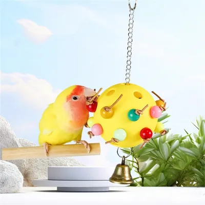 IntiMeg Juguetes masticables para loros