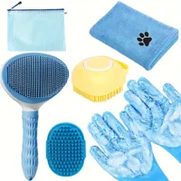 IntiMeg Kit de toilettage pour chien ensemble de 6 pièces