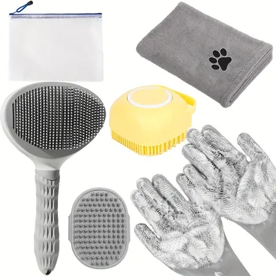 IntiMeg Kit de aseo para perros, juego de 6 piezas