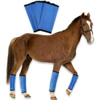 IntiMeg Lot de 4 protège-jambes pour chevaux