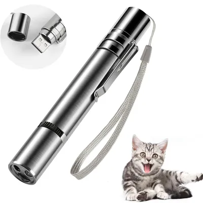 IntiMeg Jouet pour chat avec pointeur laser