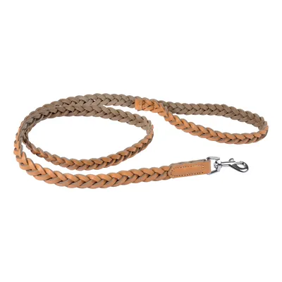 Laisse en cuir tresse naturel pour chien Laisse en cuir tresse naturel pour chien