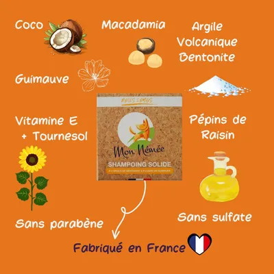 Mon Némée Shampoing Solide