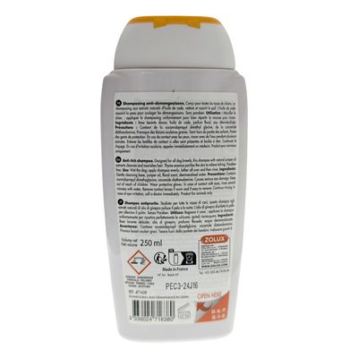 Shampoing Anti-démangeaisons 250 ml pour chien