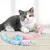IntiMeg Jouets pour chats : Souris en peluche à longue queue
