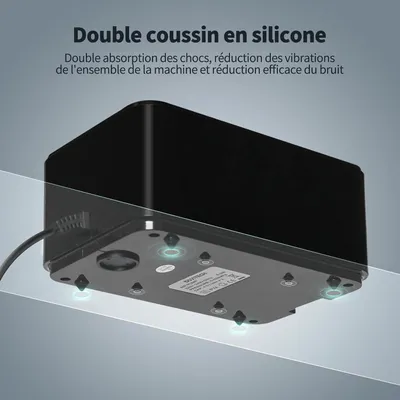 IntiMeg Pompe à air ultra silencieuse pour aquarium