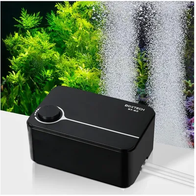 IntiMeg Pompe à air ultra silencieuse pour aquarium