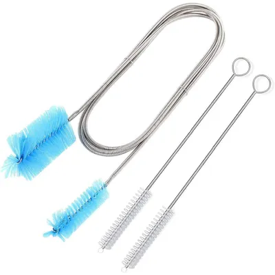 IntiMeg Kit de cepillos de limpieza para tubos de acuario