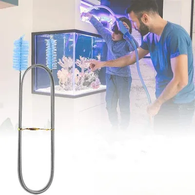 IntiMeg Kit de cepillos de limpieza para tubos de acuario