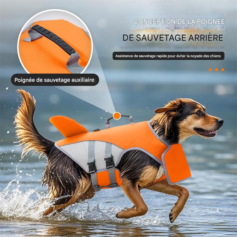 IntiMeg Gilet de sauvetage pour chien