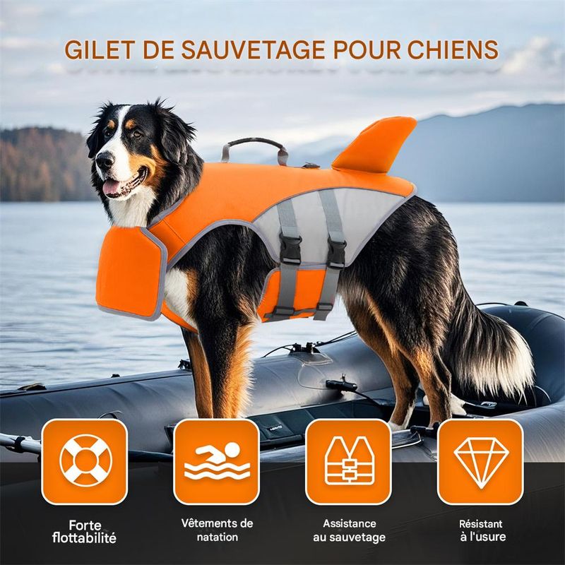 IntiMeg Gilet de sauvetage pour chien