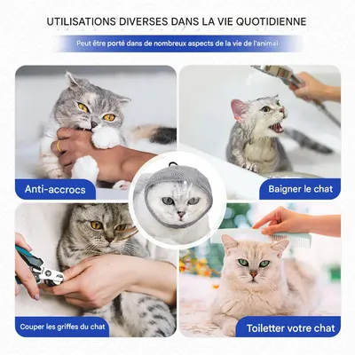 IntiMeg Coiffe anti-léchage pour chat