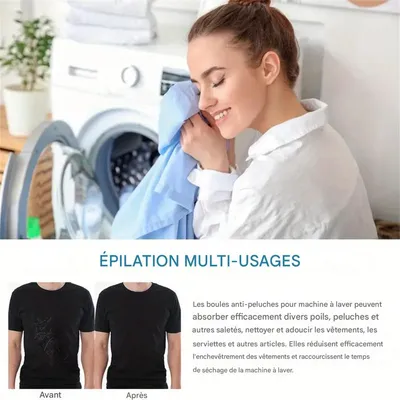 IntiMeg Kit de 12 polissoirs pour la lessive pour animaux de compagnie