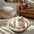 IntiMeg Nid pour chat - Panier en rotin artisanal avec coussin coton