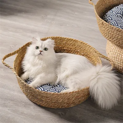 IntiMeg  Nid pour chat - En rotin IntiMeg  Nid pour chat - En rotin