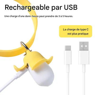 IntiMeg Collier lumineux pour animal de compagnie