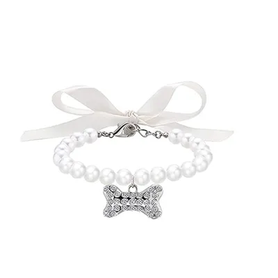 IntiMeg Collier de perles pour chats et chiens