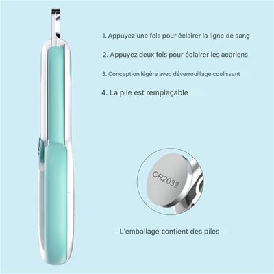 IntiMeg Ciseaux à ongles pour animaux - Avec LED