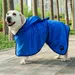 IntiMeg  Robe de bain en microfibre pour chiens