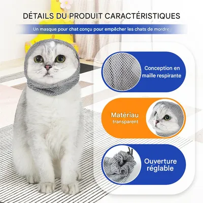IntiMeg Gorro anti-lamido para gatos